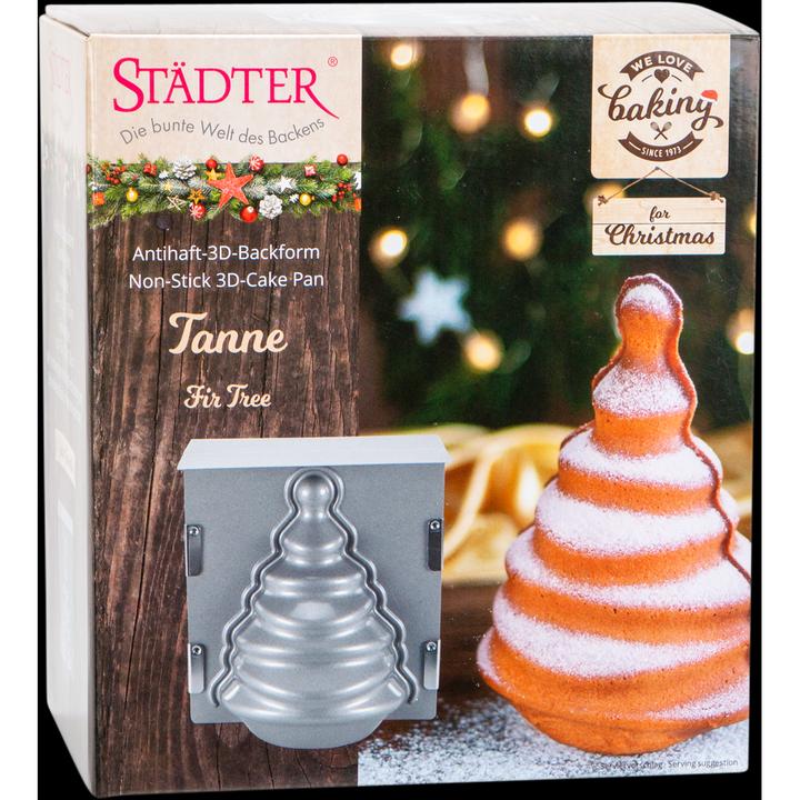 Immagine prodotto Städter Teglia 3D con albero di Natale 19x21x13 cm We love Baking