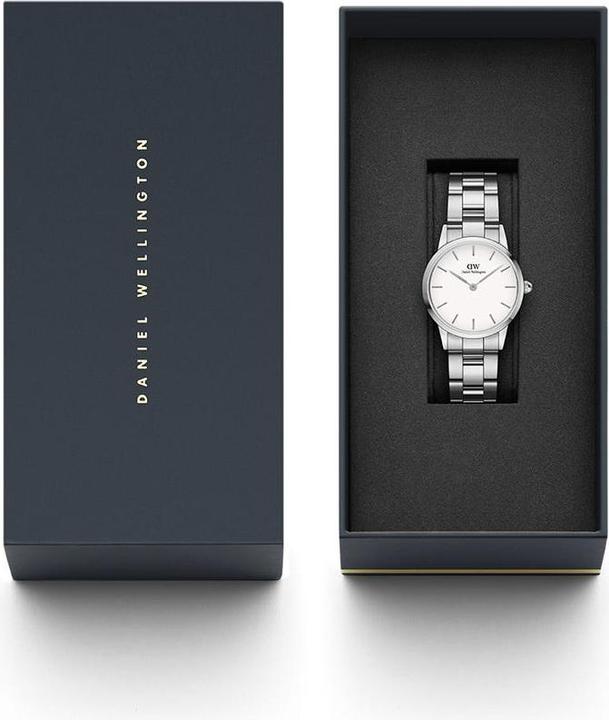 Image du produit Daniel Wellington Lien Iconic blanc argent (40 mm) (Montre analogique, 40 mm)