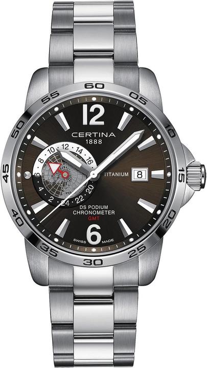 Immagine prodotto Certina DS Podium GMT (Orologio da polso analogico, 41 mm)