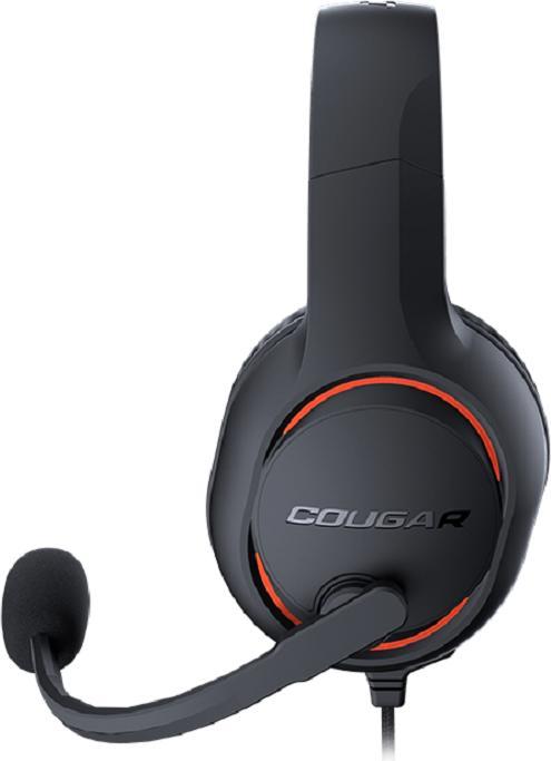 Image du produit Cougar HX330 Orange, Filaire, Gaming, 20 - 20000 Hz, 315 g, Casque, Orange (Filaire)