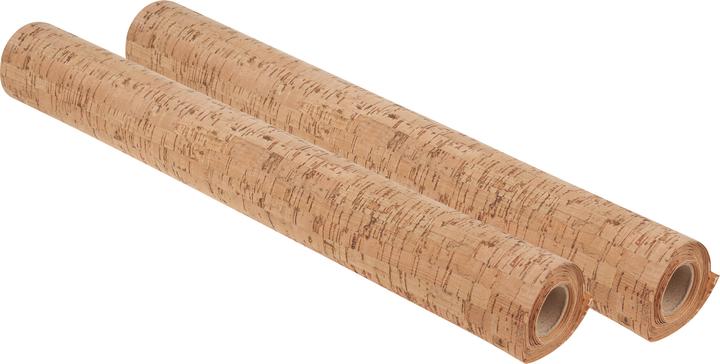 Produktbild VBS Kork-Platte "Natur", selbstklebend, 43 x 150 cm, 2 Stück