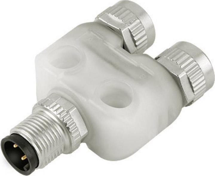Actual product image Schubiger Binder 79-5236-00-04 Sensor/actuator distributor and adapter M12 Adapter, Y-shape Po