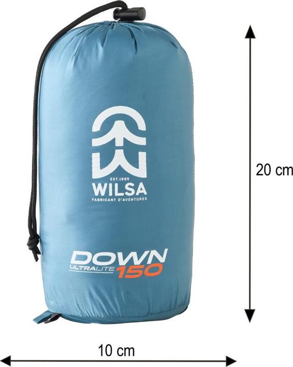 Image du produit Wilsa Sac de couchage "Ultralite Down 150". (210 cm)