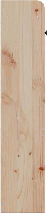 Produktbild VidaXL Kopfteil Bettkopfteil Betthaupt mit Stauraum 90cm Massivholz Kiefer