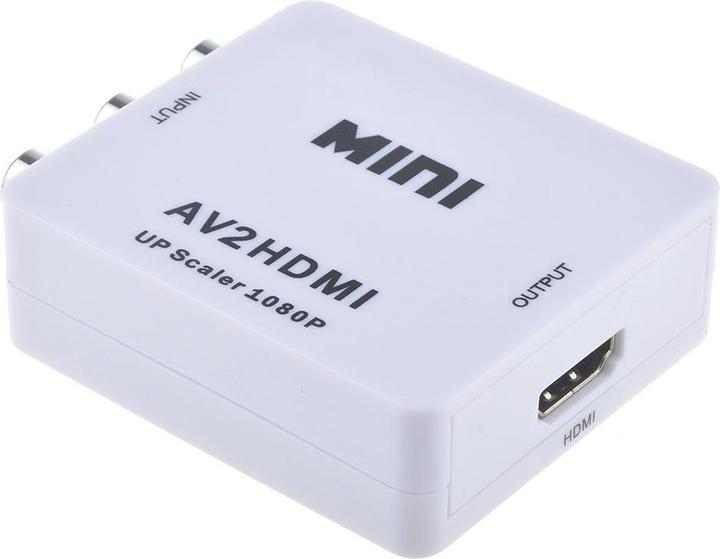 Immagine prodotto JTI Convertitore video da mini AV a HDMI 720p 1080p