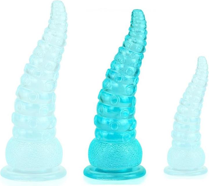 Actual product image Topped Monster Butt Plug "Winkle" Medium