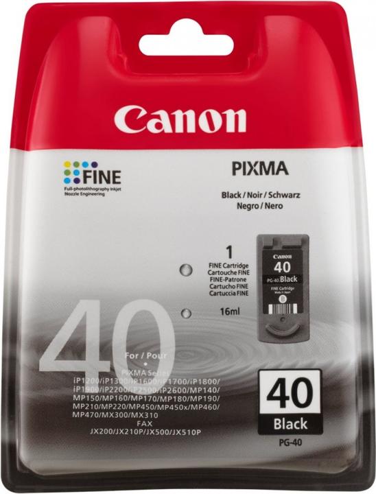 Produktbild Canon PG-40 BLACK INK 0615B001 (BK)