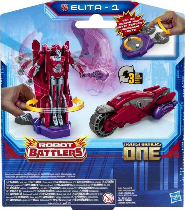 Image du produit Hasbro Transformers One Battling Figures 15, Asst.