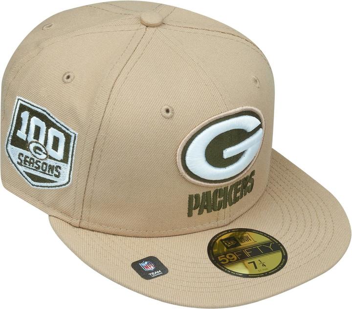 Actual product image New Era 59Fifty Fitted Cap - ANNIVERSAIRE Green Bay Packers (7 3/8)