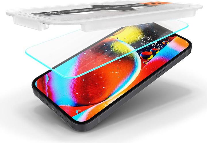 Produktbild Spigen Glas.tR EZ Fit (2 Stück, Apple iPhone 14, Apple iPhone 13, Apple iPhone 13 Pro)