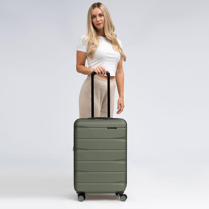 Produktbild Franky Munich 4.0 4-Rollen Trolley M 66 cm mit Dehnfalte (74 l, L (90 - 115l))
