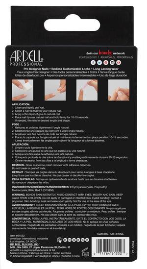 Produktbild Ardell Nail Addict Natural Ballerina 24 Stk (White)