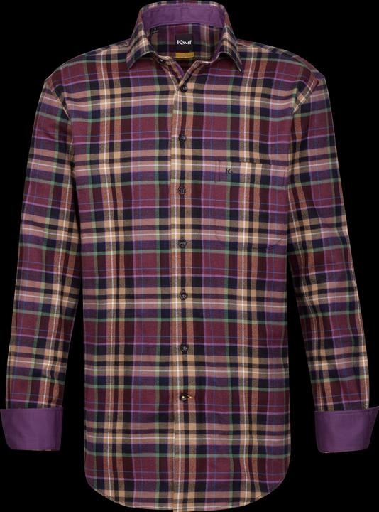 Image du produit Kauf Verona Kent manches longues modern fit en qualité flanelle avec contraste (XL)