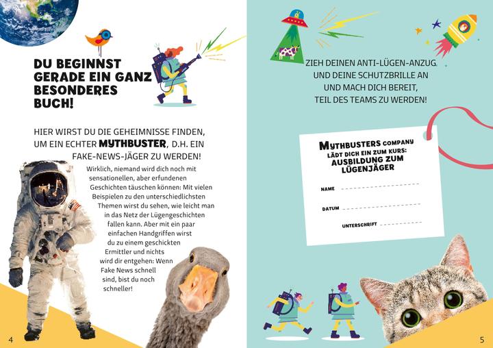 Produktbild National Geographic Die Mythenjäger. Keine Chance für Fake News und Lügenmärchen. Checke dein Wissen in unglaublichen (Deutsch, Silvia Mauri, Massimo Miato, Altea Villa, 2024)