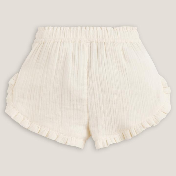 Image du produit La Redoute Collections Short à volants brodé et doublé de mousseline (86)