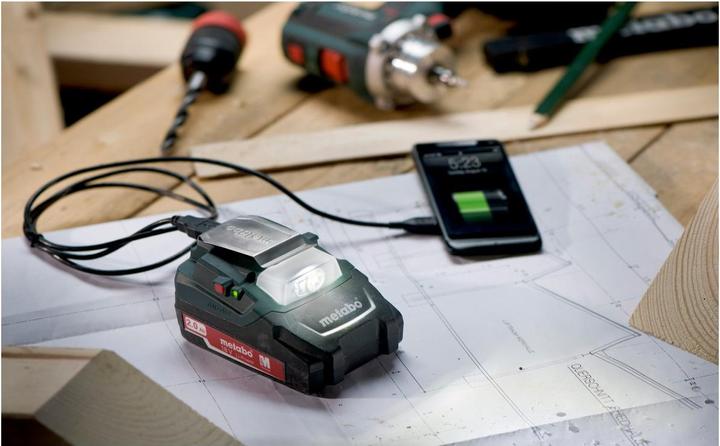 Actual product image Metabo PA 14.4-18 LED-USB (18 V)