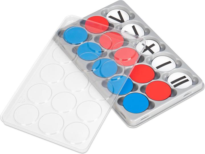 Produktbild Betzold Sortierkasten mit 100 Wendeplättchen (magnetisch)