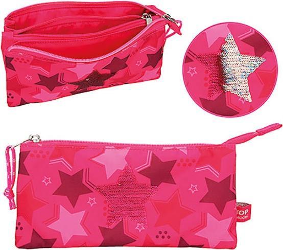 Actual product image Depesche TOPModel pencil case pink, 22.0 x 4.0 cm