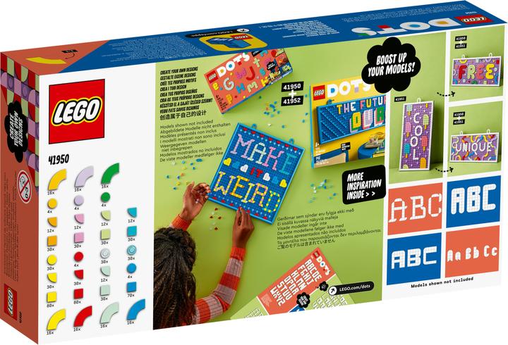 Actual product image LEGO Supplement set XXL messages (41950, LEGO Dots)