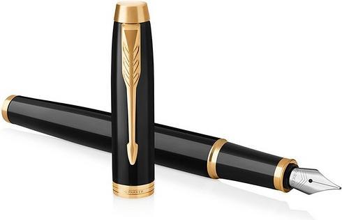 Produktbild Parker Pen IM Black Lacquer G.C. (Gold, Schwarz, 1 x)