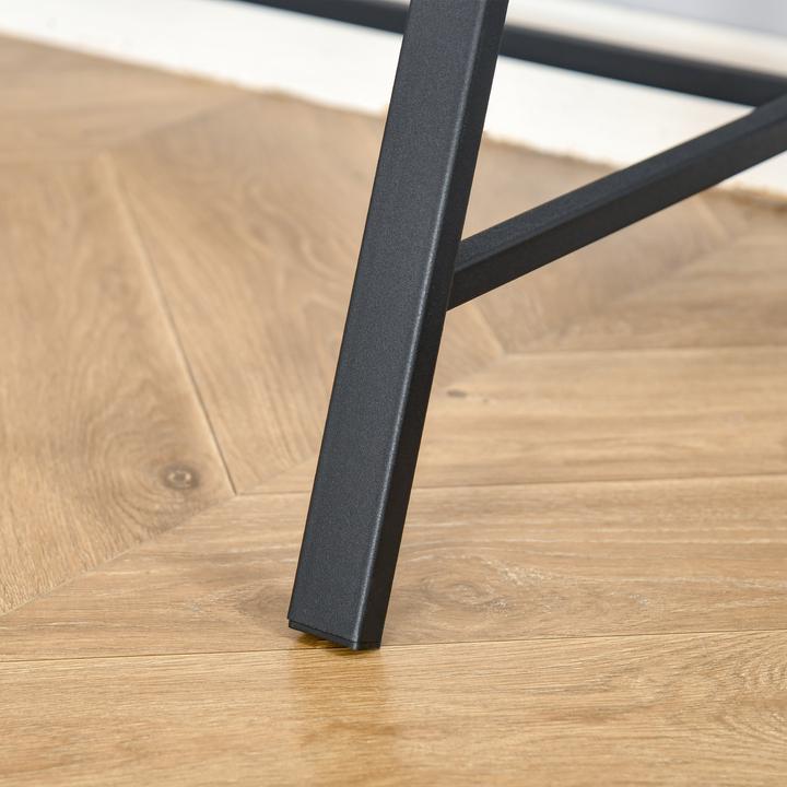 Produktbild Homcom Schreibtisch in Walnuss-Optik (84 x 45 x 85 cm)