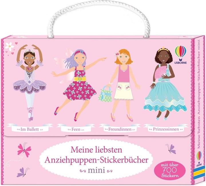 My favorite dress up doll sticker books mini