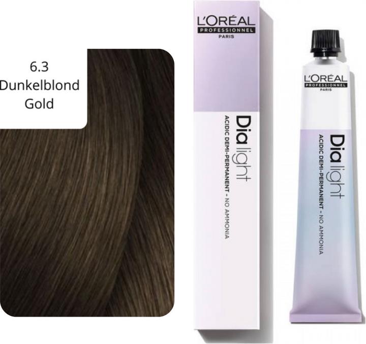 Produktbild L'Oréal Professionnel Dia Light (6.3 Dunkelblond Gold)