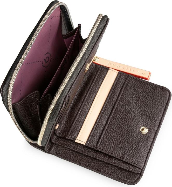 Immagine prodotto Bugatti Ella Portefeuille pour femmes mit Reissverschluss, brun foncé