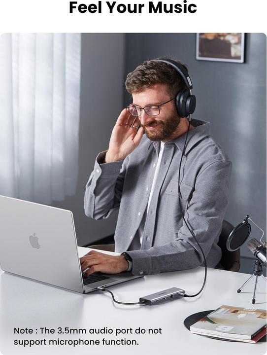 Produktbild Ugreen Hub (USB-C, 10 Ports)