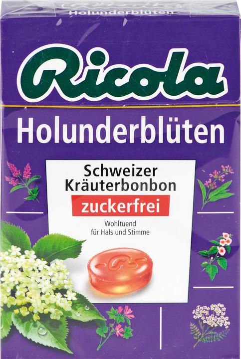 Immagine prodotto Ricola oZ Scatola di fiori di sambuco, 50 g BON (1 pz., 50 g)