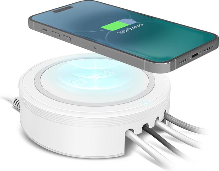 Produktbild SBS Wireless Charger Station 15W 3x USB/USB-C weiá (20 W)