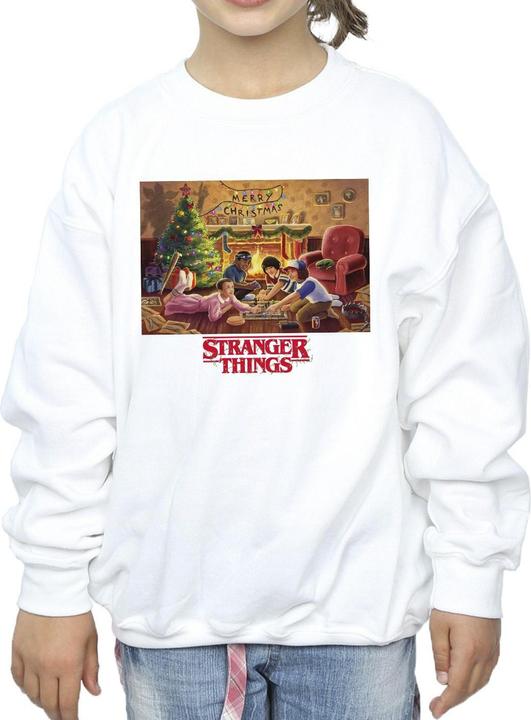 Immagine prodotto Netflix Stranger Things Christmas Gathering Felpa Ragazze (152, 158)