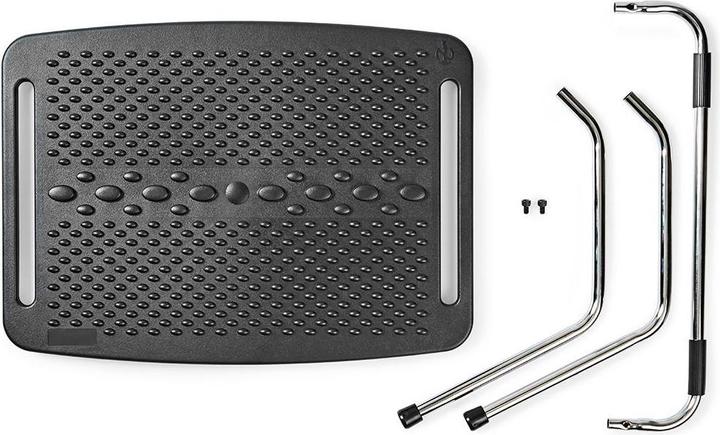 Actual product image Nedis Footrest - Ergonomic - To improve comfort while working - For a better body (42 x 31 x 2 cm)