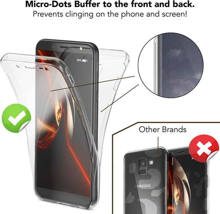 Produktbild Nalia 360 Grad Handyhülle (Samsung Galaxy J6)