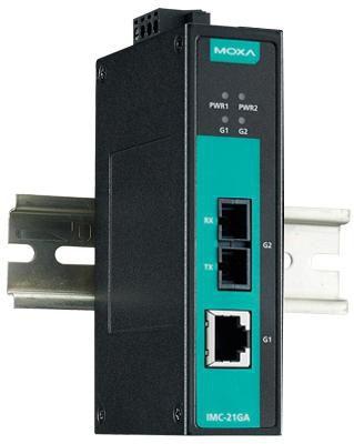 Produktbild Moxa MEDIA CONVERTER 10/100/1000Tx