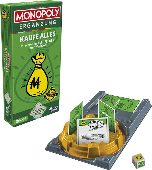 Actual product image Hasbro Gaming Monopoly Buy Everything (German)