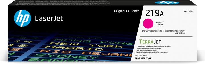 Produktbild HP 219A Magenta Original LaserJet-Tonerkartusche, 1200 Seiten, Magenta, 1 Stück(e) (M)