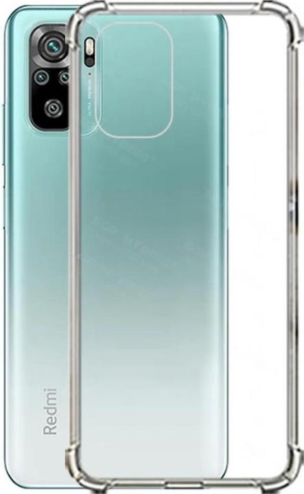 Produktbild Screenguard Xiaomi Redmi Note 10 Pro Hülle Crystal Soft Airbag Bumper (Xiaomi Redmi Note 10 Pro)