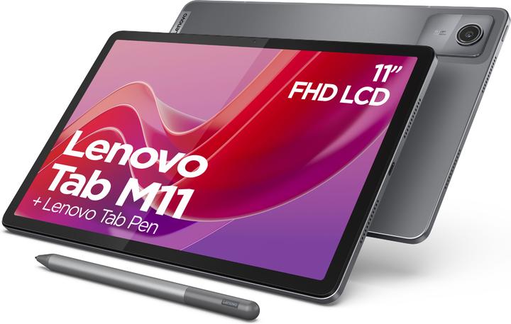 Produktbild Lenovo Tab M11 (4G, 11", 128 GB, Luna Grey)