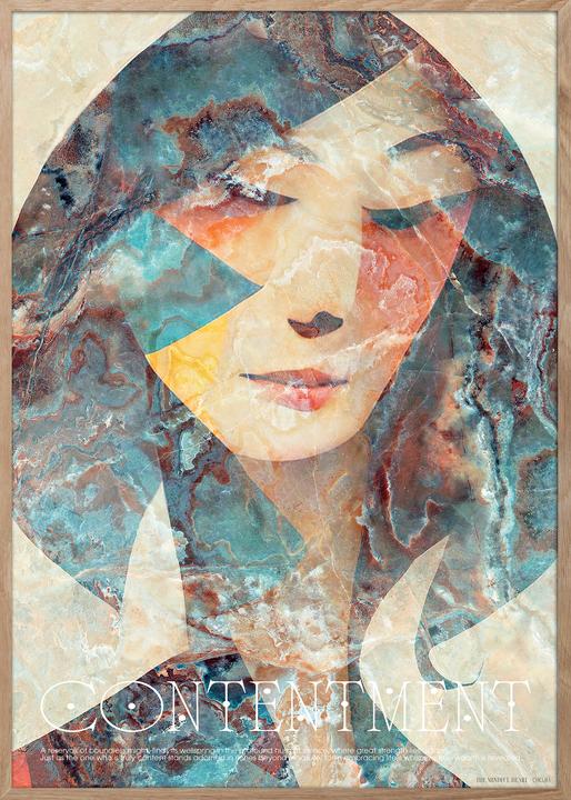 Image du produit ChiCura Affiche Contentment CC2 (50 x 70 cm)