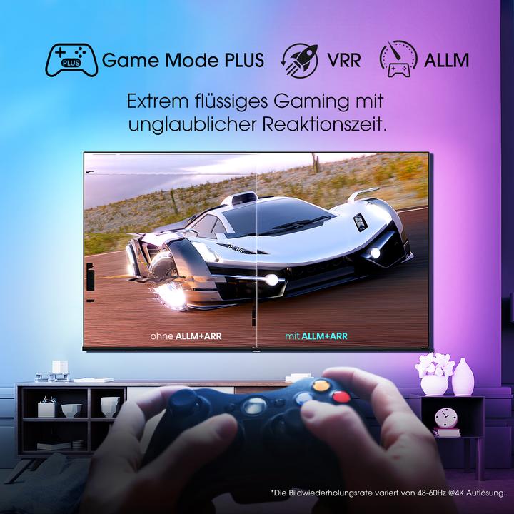 Actual product image Hisense 55E78HQ (55", QLED, 4K, 2022)