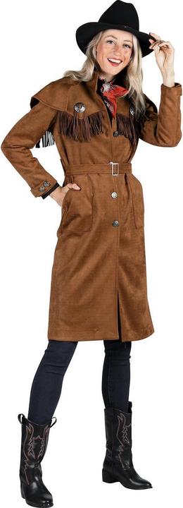 Actual product image Thetru Ladies Coat Western, brown (L)