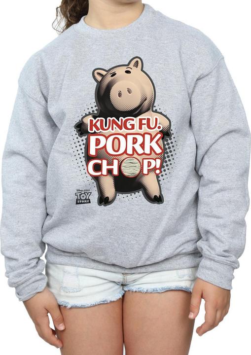 Immagine prodotto Disney Toy Story Kung Fu Pork Chop Felpa Ragazze (140, 146)