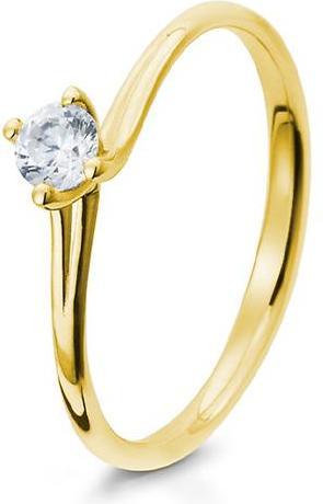 Produktbild Breuning RING - BRILL. 0,20 Ct. H/si (61, 750/18 K Gold)