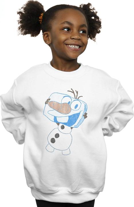 Immagine prodotto Disney Frozen Olaf Ice Cube Felpa Ragazze (128)