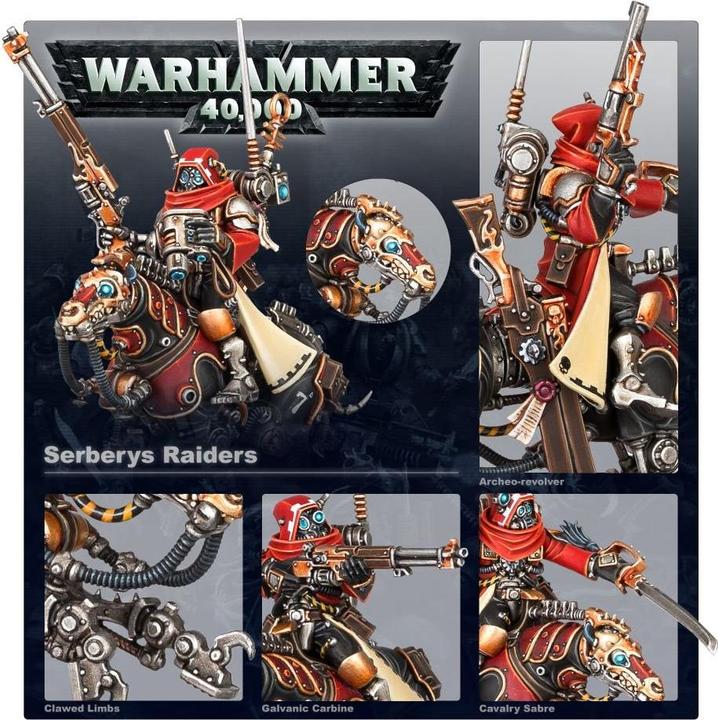 Actual product image Games Workshop Warhammer 40k - Adeptus Mechanicus Serberys (Plastic)