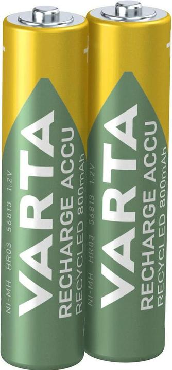 Actual product image Varta Recharge Accu Power (2 pcs., AAA, 800 mAh)