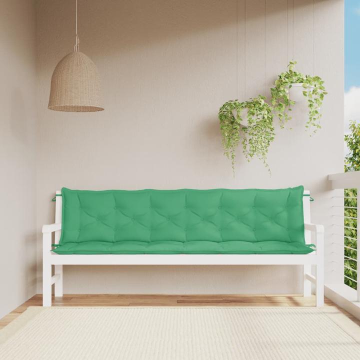 Produktbild VidaXL Gartenbank-Auflagen 2 Stk. O x ford-Gewebe (200 x 50 x 7 cm)