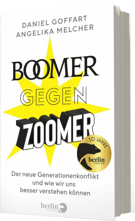 Produktbild Boomer gegen Zoomer (Deutsch, Daniel Goffart, Angelika Melcher, 2024)