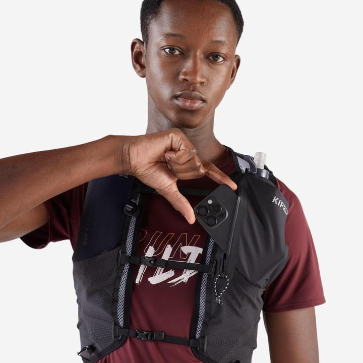 Image du produit Kiprun Sac trail running 10l mixte noir - bag 900 (10 l)